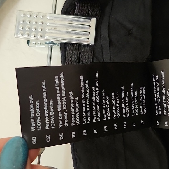 NWT Cos Relaxed Fluid Wide-LegPants Black Wide-Leg Trousers Sz 34/4 - Picture 16 of 16